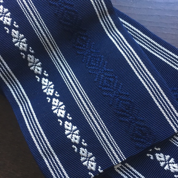 Japanese traditional mens kaku obi for yukata VTG - Picture 3 of 5